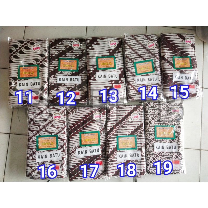 Kain Panjang Jarik Batik Idola Putih