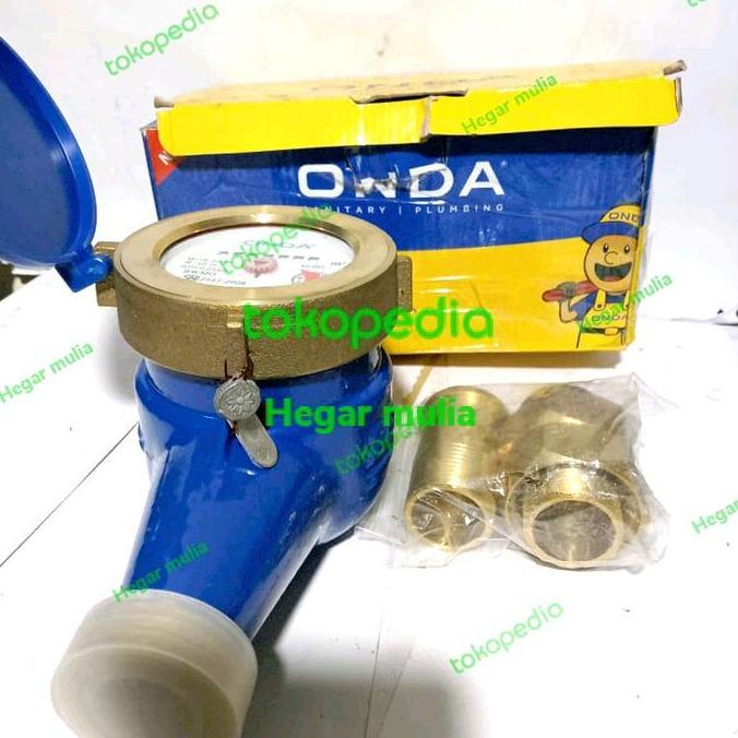 Meteran air water meter 1"inch ONDA METERAN AIR 1"IN ONDA TERMURAH