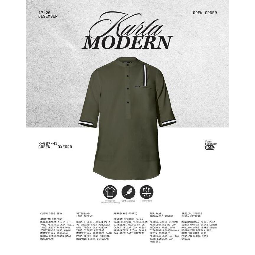 SAMASE Kurta Modern Koko Pria Dewasa R-