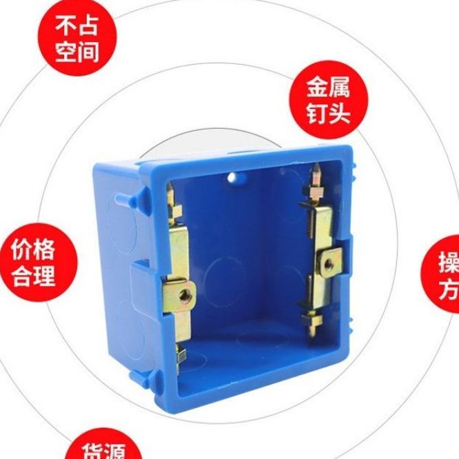 Ready 86Mm Baut Sakelar Dinding  Wadah Sekrup Baut Sakelar Dinding Kit Perbaikan Sekrup Kotak Persim