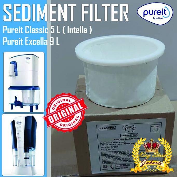 Sediment Filter Sf Pureit Intella Classic 5 L Dan Excella 9 L Original Hemat
