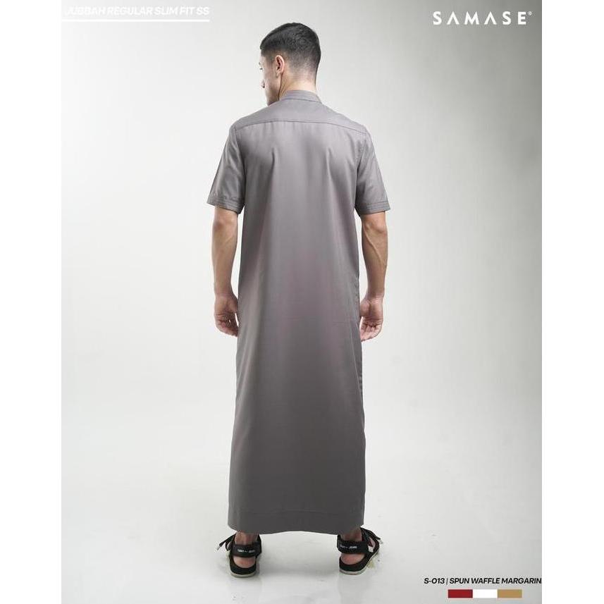 Samase s013 jubba jubah gamis pria lengan pendek remaja dewasa