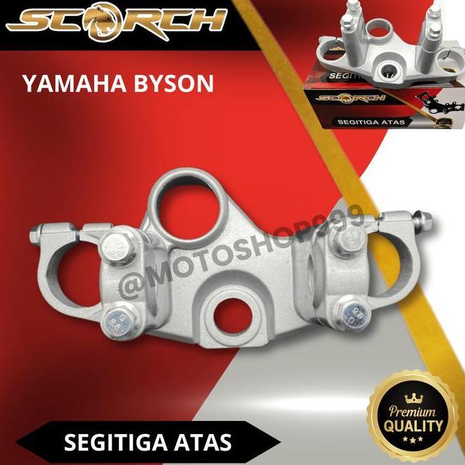 Segitiga Atas Byson Dudukan Stang Yamaha Byson | Scorch Asli