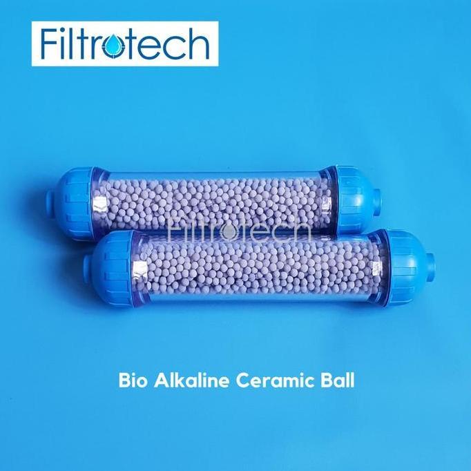 Filter Bio Alkaline T33 Ph Ceramic Ball - Bio Alkali Filter Air Penambah Ph Inline Promo