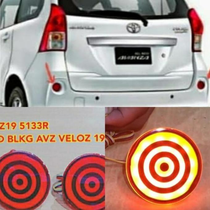 Lampu Reflektor Bemper Belakang Avanza Veloz 2012-2020