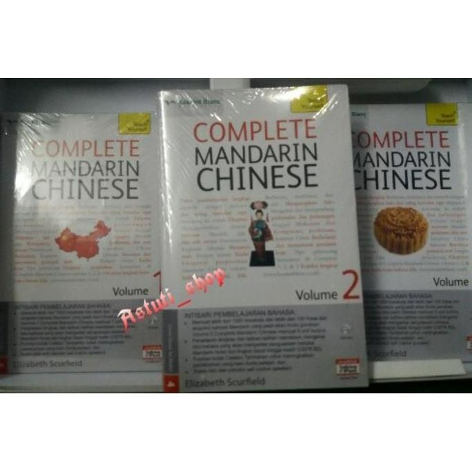Termurah Buku Bahasa Mandarin "Paket Complete Mandarin + Cd Audio "