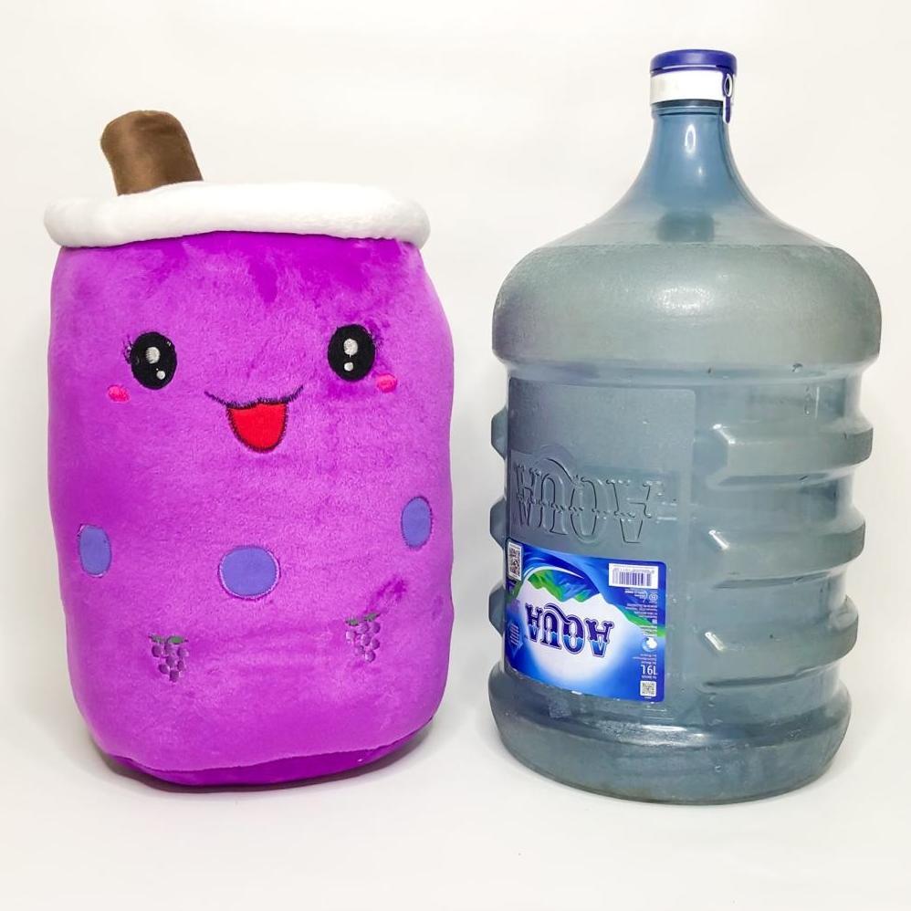 TERMURAH boba jumbo Boneka boba sugar milk tea jumbo Bantal Boba bantal gentong galon murah original