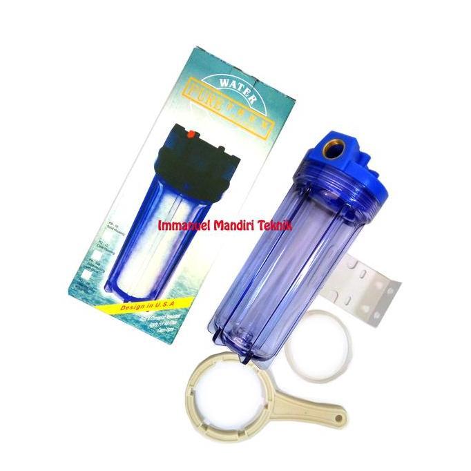 Housing Filter Air / Housing Water Filter Clear Puretrex Tebal Asli