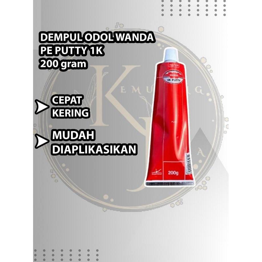 Dempul Odol WANDA Spot Putty 1K Tube Plamir halus AkzoNobel