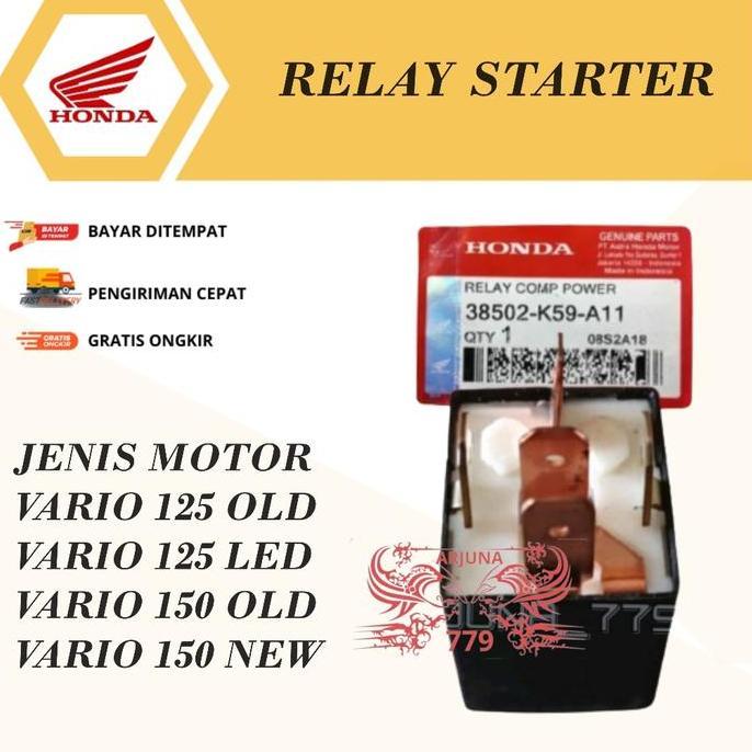 Bendik Starter Vario 150 Relay Starter Vario 150 / Vario 125 / Relay Kaki 5 Stater / Relay Comp Powe