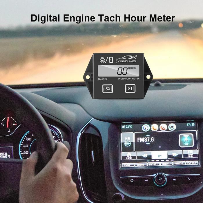 Mesin Tachometer Tahan Air, Digital Mesin Tachometer Gauge Rpm Untuk Original Dan Terpercaya
