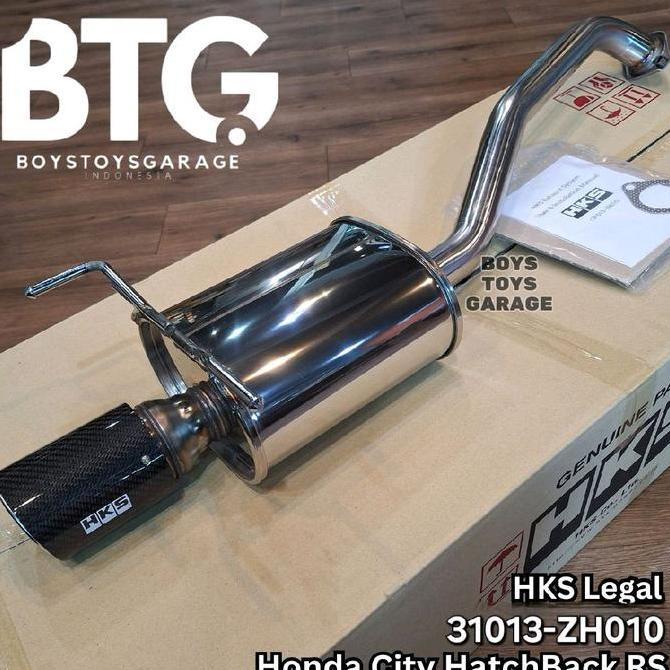Knalpot HKS Honda City HB Hatchback RS 1.5 GN HKS Legal Muffler Ori terlaris