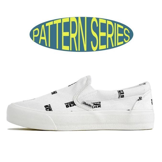 Kingg- Sepatu Thunderbear - Slip On Voltaire Bl Ow Shoes Flat Pria Sneakers Kerja Kasual