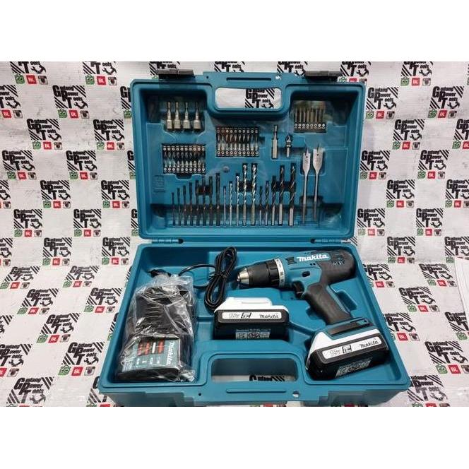 Paket Mata Bor 74Pc Mesin Bor Cordless Drill Makita 18V Df488D
