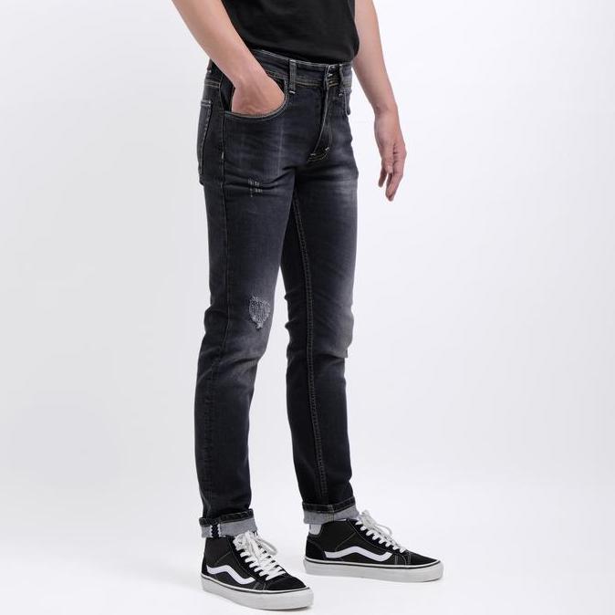 Anata- Rockmaker Celana Denim Selvedge Accent Rebel Slim Fit Jeans