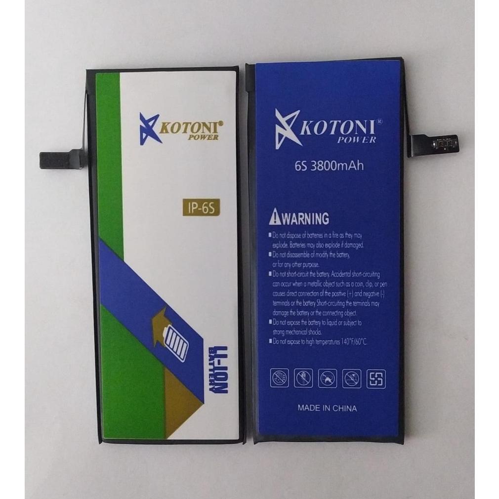 Baterai Double Power Kotoni Iphone 6S Dengan IC Protection