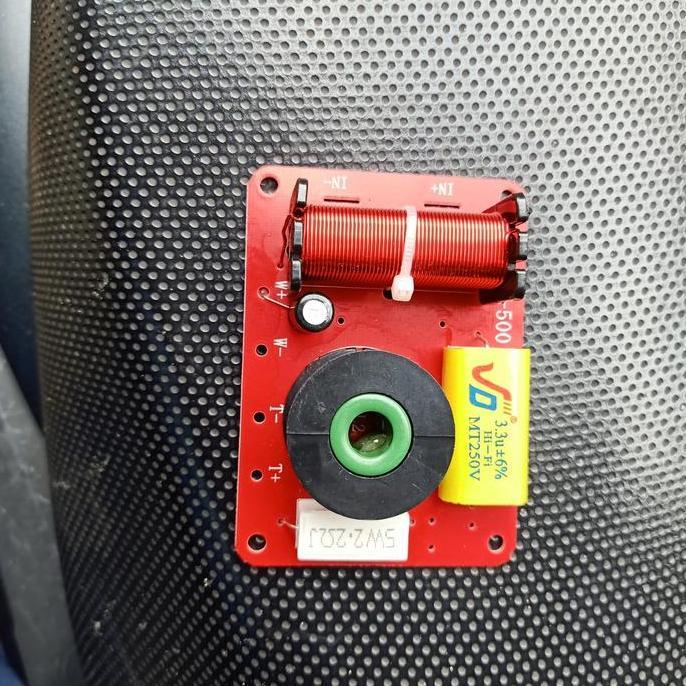 crossover pasif 2 way middle high f500 rakitan crossover mid high hig