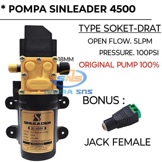 Promo Paket Dinamo Sinleader 100Psi Sprayer Elektrik / Nozzle / Sprayer Pertanian Terbaru 