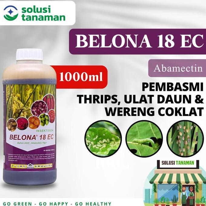 Promo Obat Hama Belona 1 Ltr Insektisida Hama Basmi Ulat Kutu Thrips Tanaman Terbaru 