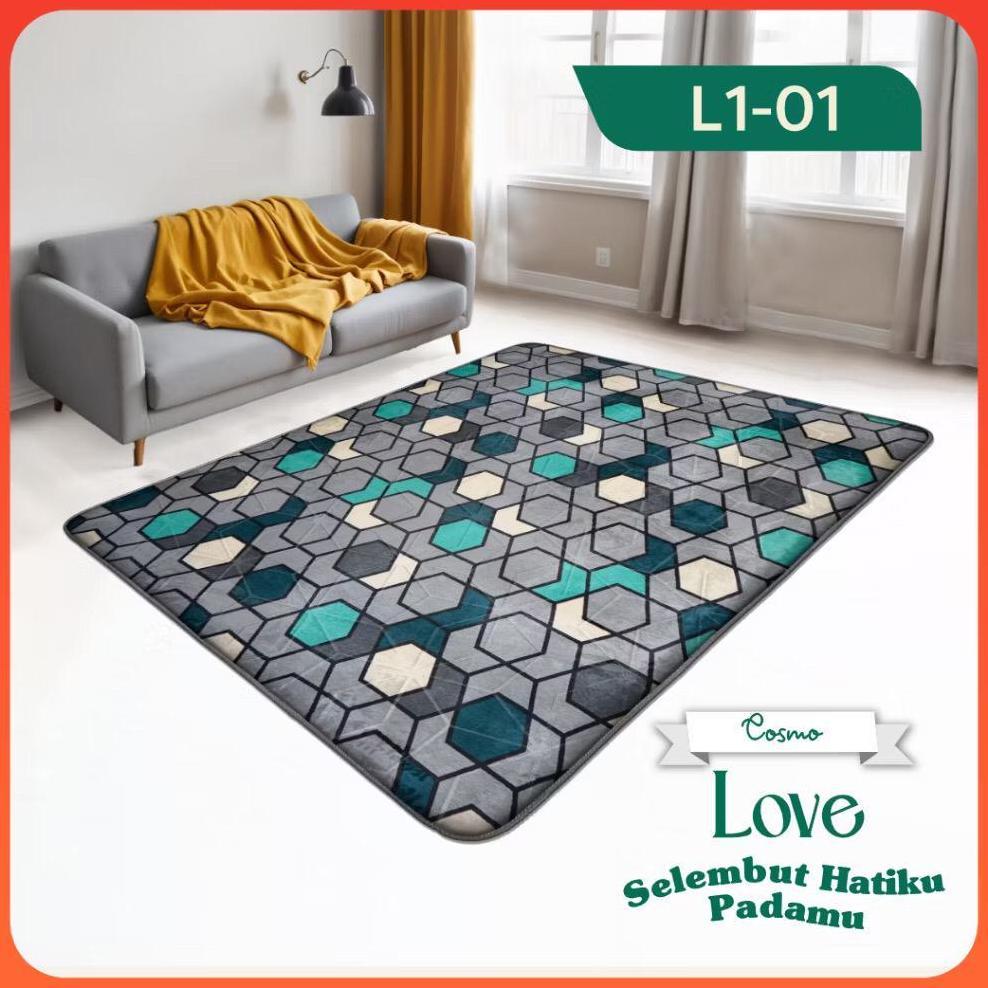 Karpet Arizona Karpet Malaysia Empuk 95 Cm X 140 Cm