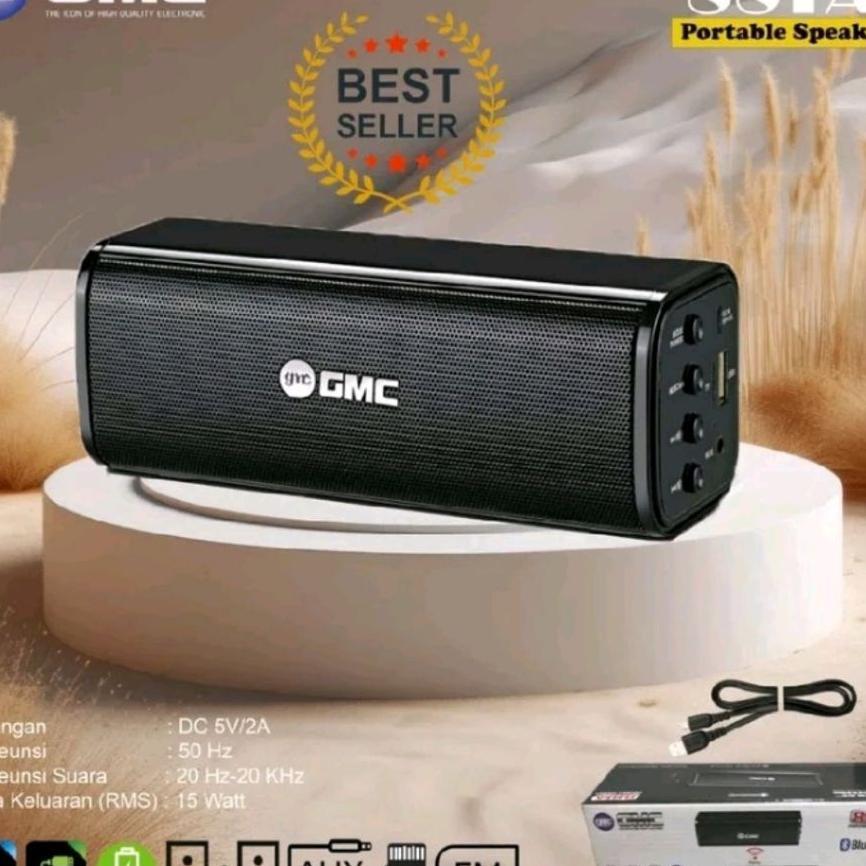 Full BassSpeaker Bluetooth Mini Gmc 881A Speaker Portable Usb Memory Gmc 881A
