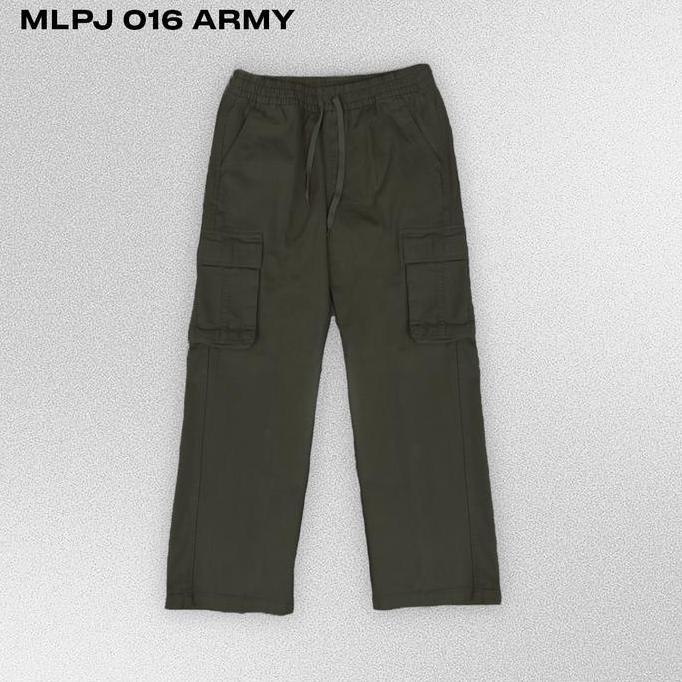 [New Launch] Malibu Celana Cargo Denim Panjang