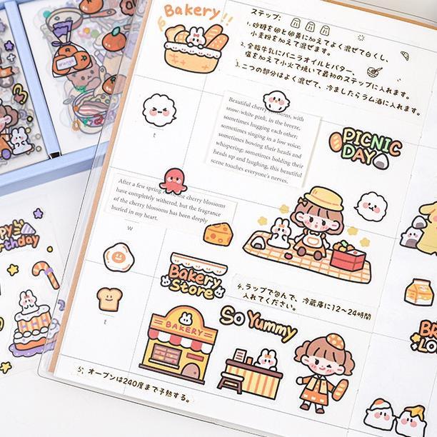 Sticker Momo Isi 200 Lembar Murah Stiker Momo Waterproof Sticker Murah Stiker Lucu Stiker Journal