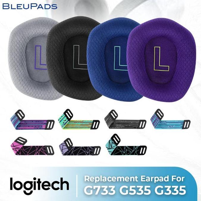 Earpad Busa Foam Headband Logitech G733 G 733 LIGHTSPEED Earcup