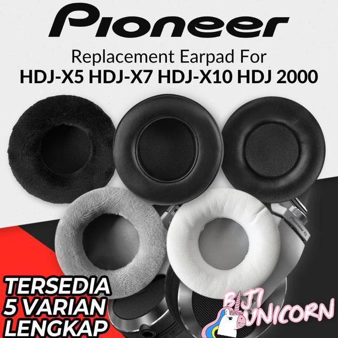 Earcup Earpad Ear Cushion Pioneer HDJ-X5 HDJ-X7 HDJ-X10 HDJ 2000 Busa