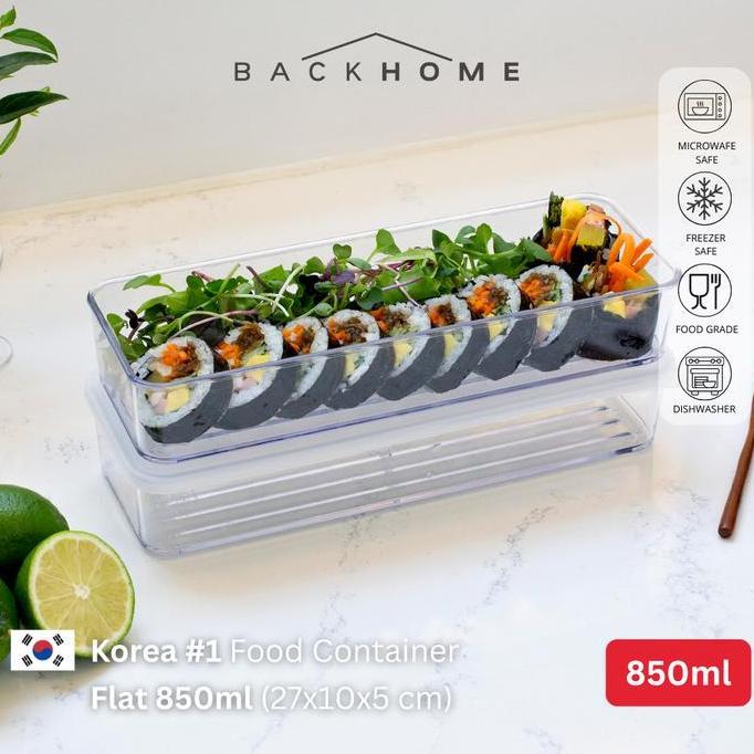 Silicook Food Container Flat 850ml - Container Food