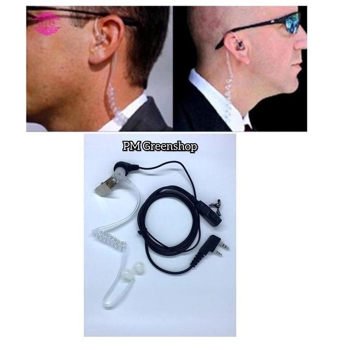 Headset agen rahasia fbi untuk ht motorola X6 X8 X9 paspampres awet