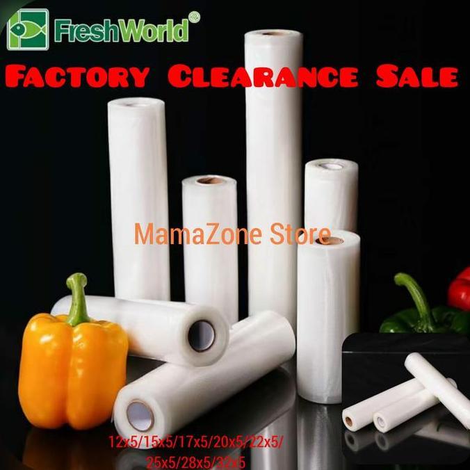 Plastik Roll Vacuum Sealer #32cmx5m# / Plastik Roll Vacuum Embossed