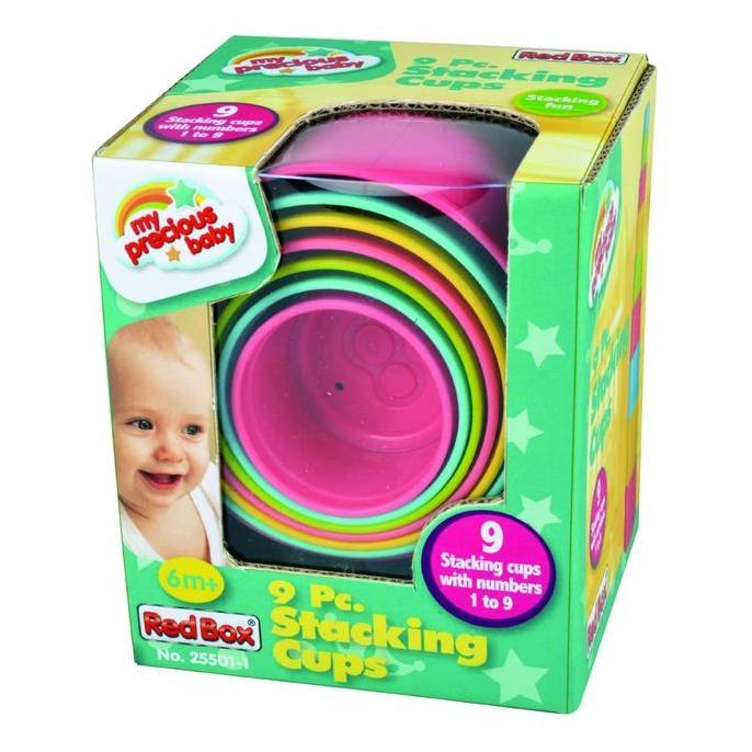 Red Box Toys Mainan Stacking Cups 9Pc Redbox 25501-1 My Precious Baby