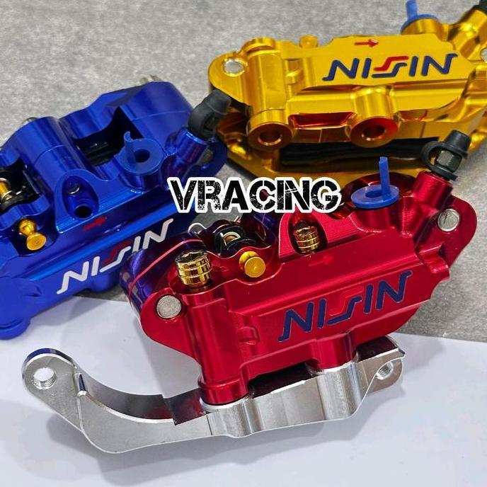 Paket Kaliper Nissin &Breket Depan Pcx 150,Pcx 160 Lokal Terbatas