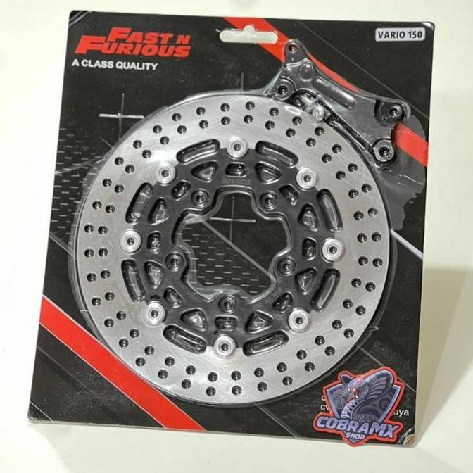 Disc Piringan Cakram Besar 260Mm + Breket Vario 125 150 New Lubang Baut 5 Fast N Furious Forsale!
