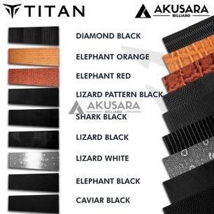Grip Titan Stik Billiard Kulit Wrap Ukuran Normal billiard