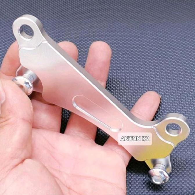 BRACKET KALIPER STANDAR ORI NISSIN DISC 260MM VARIO 150 125/ SCOOPY BEAT FI ESP/ BREKET PIRINGAN CAK