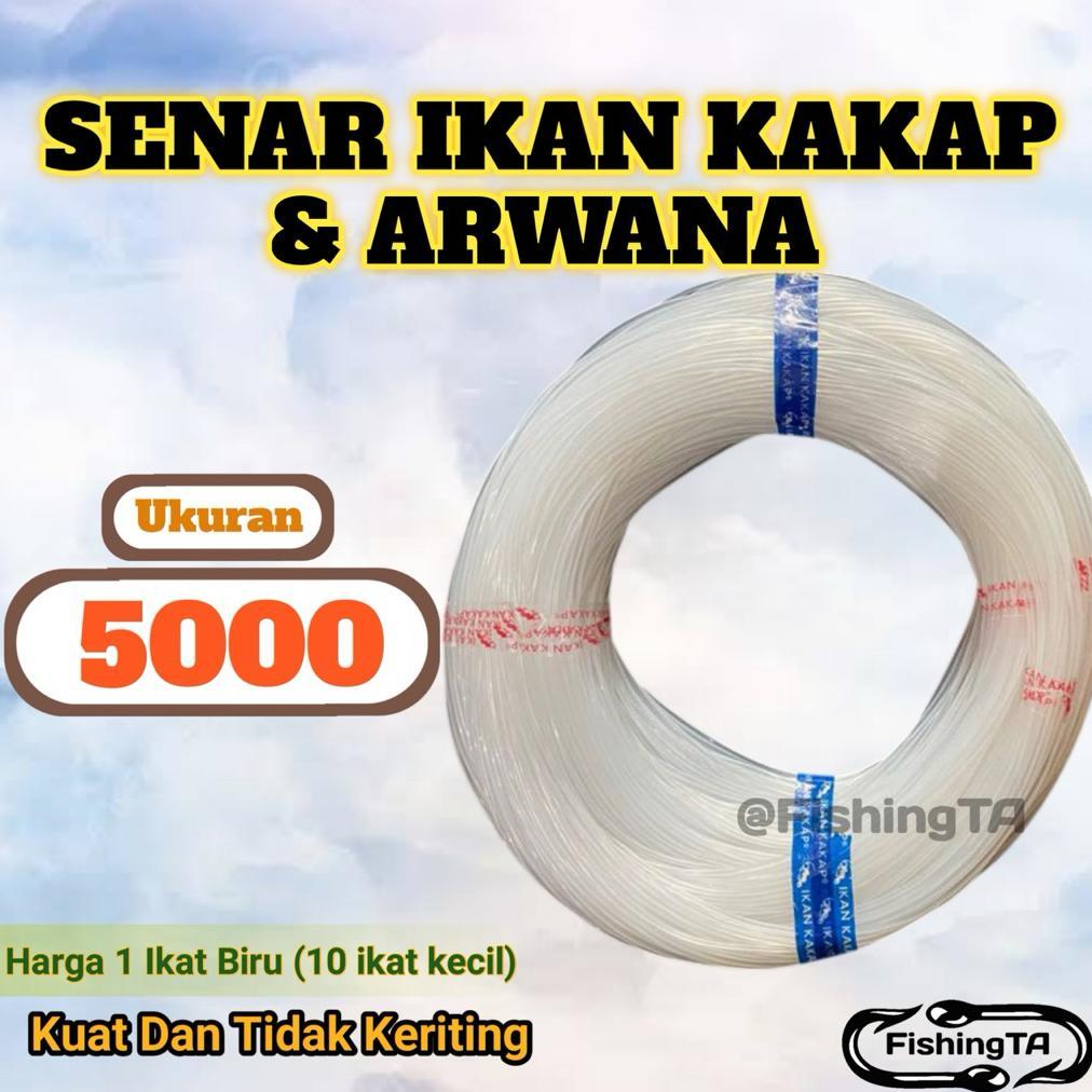 TOYSTORYSTORAGE SENAR KENUR LAYANGAN IKAN KAKAP / ARWANA 5000 ORIGINAL
