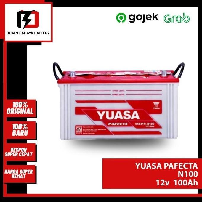 Promo Aki Mobil Yuasa Pafecta N100 / N-100 / N100 - Aki Daihatsu Taft