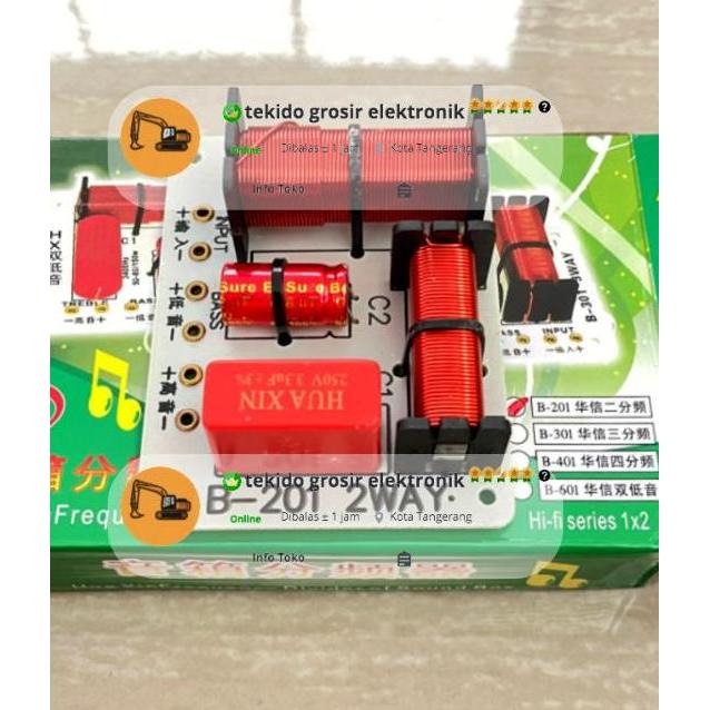 Crossover Pasif - 2 Way Crossover 2 Way Terbaru
