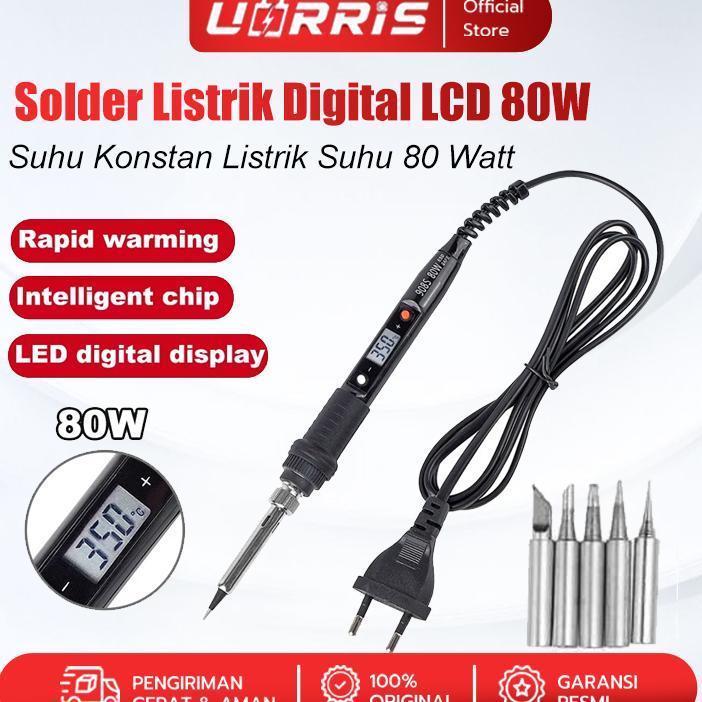 Uorris Solder 908S 80W Digital Adjustable Temperature - Solder Digital 80W