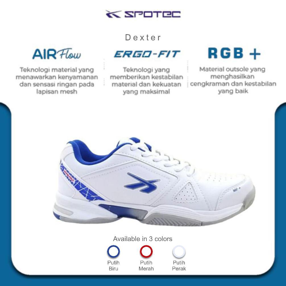 NEW SPOTEC Sepatu TENNIS Artikel DEXTER