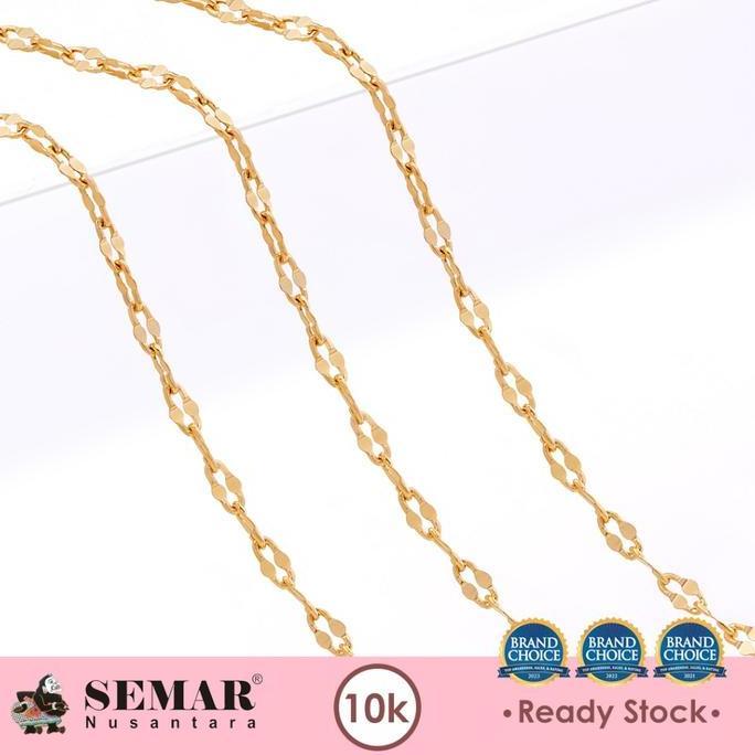 Gersangseller - Kalung Emas Toscano Polos Gold 10K Semar Nusantara