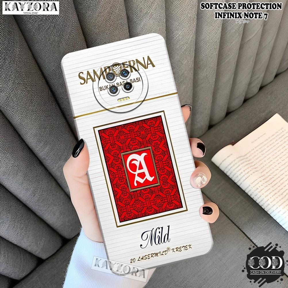 cuci gudang softcase hp infinix note 7 terbaru - kayzora - fashion case rk - casing infinix note 7 -