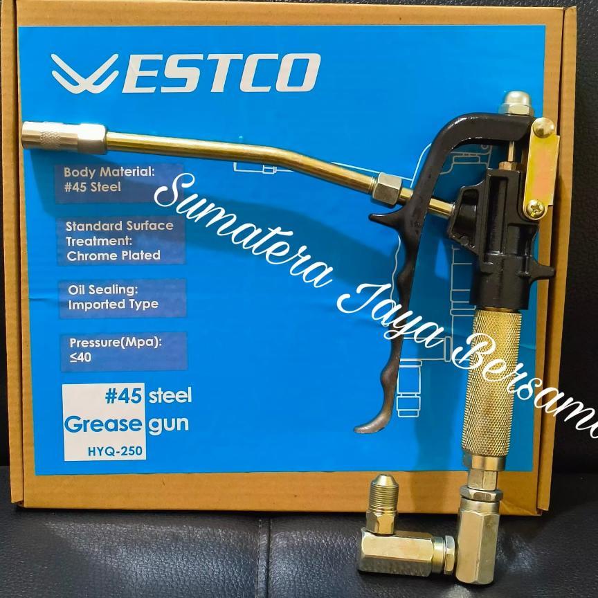 Gun Pompa Gemuk Angin Grease Gun Handle Stik Grease Pump Westco
