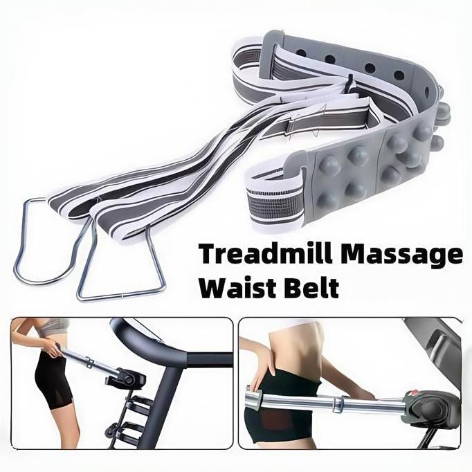 MANAZY Sabuk Pijat Treadmill / Treadmill Massage Waist Belt / Running Belt Treadmill Untuk Fitness