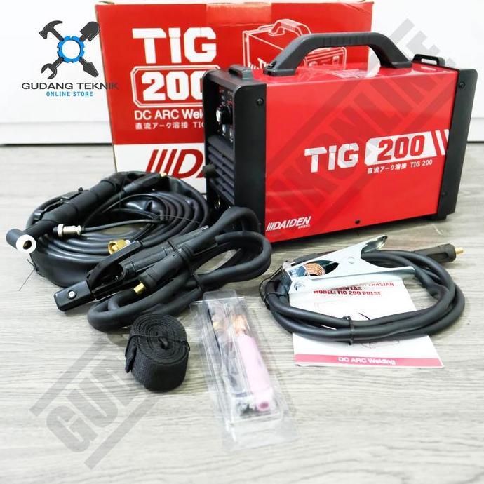TERAR Mesin Las Argon DAIDEN TIG200 PULSE / Trafo Las Argon DAIDEN TIGI 200