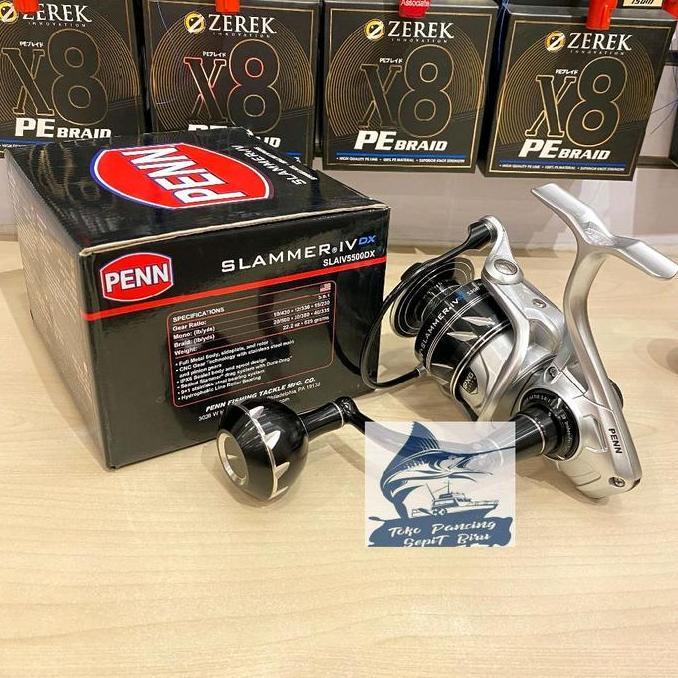 Reel Pancing Penn Slammer Iv Dx 2500 3500 4500 5500 6500 7500 8500 | Reel Spinning | Reel Laut | Ree