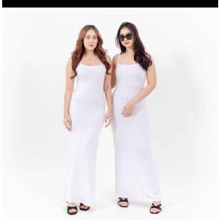 Bergaransi Dress Maxi Bodycon / Dress Tank Top Bodycon Sexy Wanita / Dress Bodycon Panjang