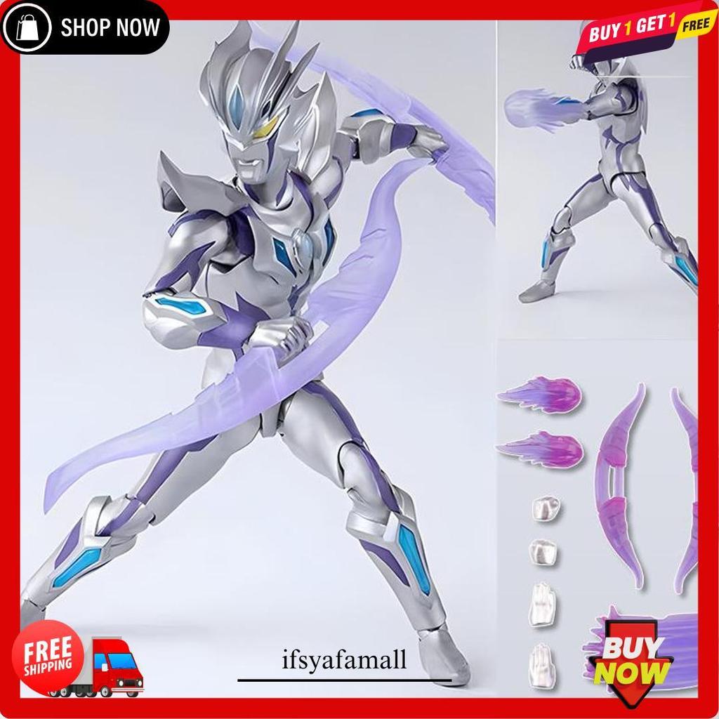 Original Ultraman Figure Ultraman Action Figure Mainan Ultraman Z Original Bandai-Cocok Untuk Koleks